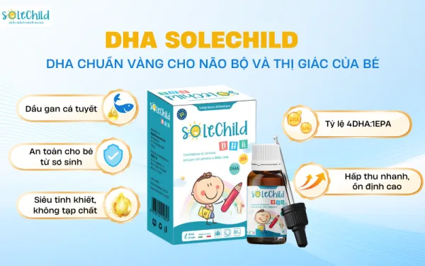 Báo Hà Giang nhận định DHA SoleChild là giải pháp giúp trẻ phát triển toàn diện trong những năm tháng đầu đời