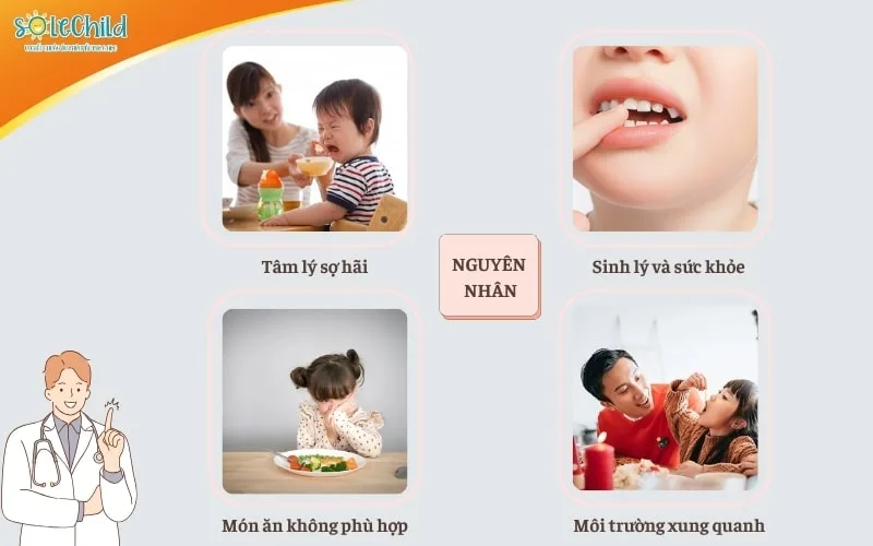 Nguyên nhân trẻ biếng ăn và cách giúp bé ăn ngon cực dễ