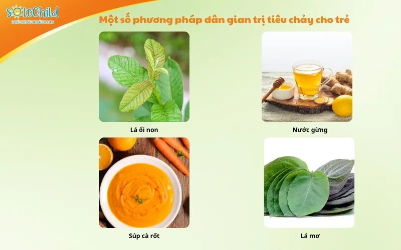 Điều trị tiêu chảy ở trẻ em và 4 phương pháp phổ biến nhất