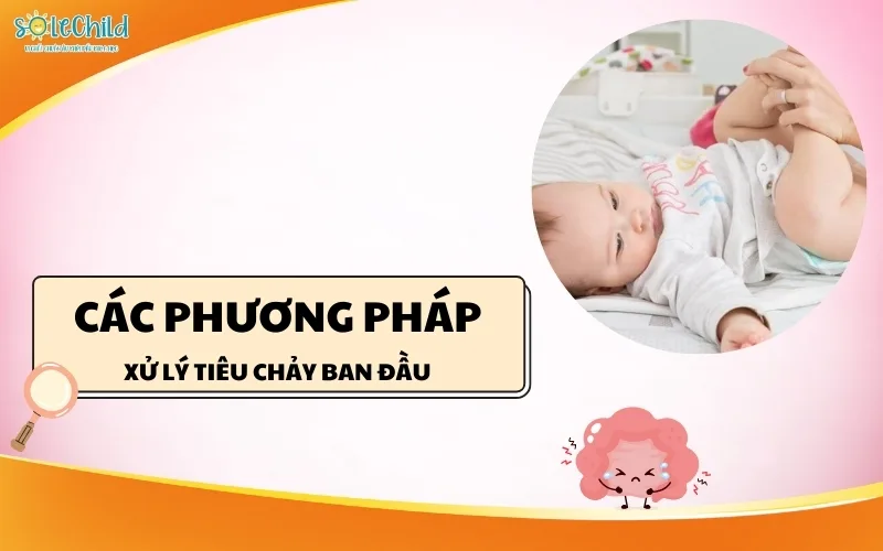 Điều trị tiêu chảy ở trẻ em và 4 phương pháp phổ biến nhất