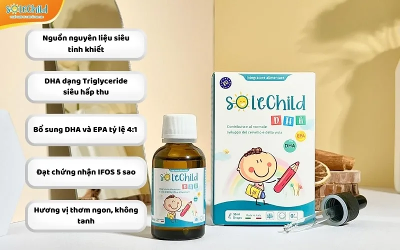 DHA SoleChild có tốt không? Sản phẩm có ưu điểm gì đặc biệt?