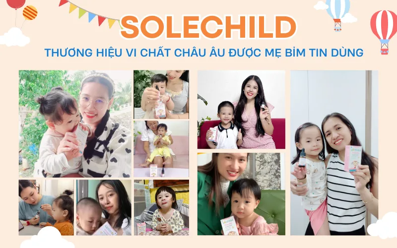 Báo VTC News nhắc đến SoleChild như một giải pháp toàn diện cho sức khỏe của bé yêu