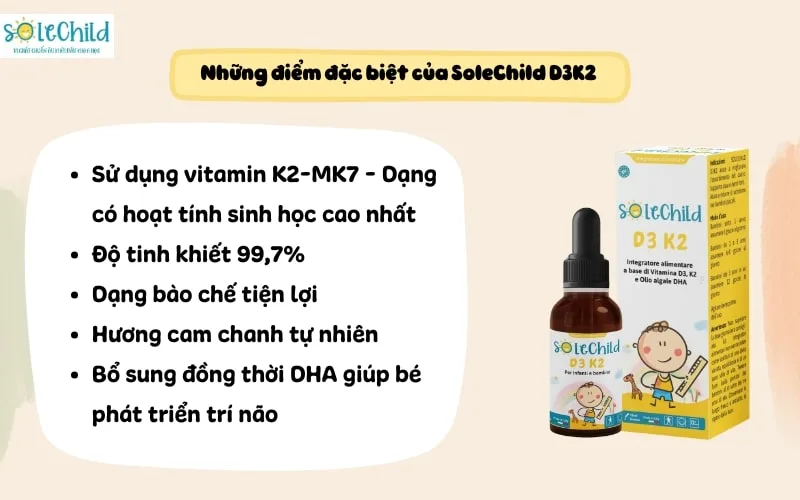 Báo Hà Tĩnh nhận định SoleChild D3K2 là giải pháp hoàn hảo giúp bé phát triển chiều cao từ sơ sinh