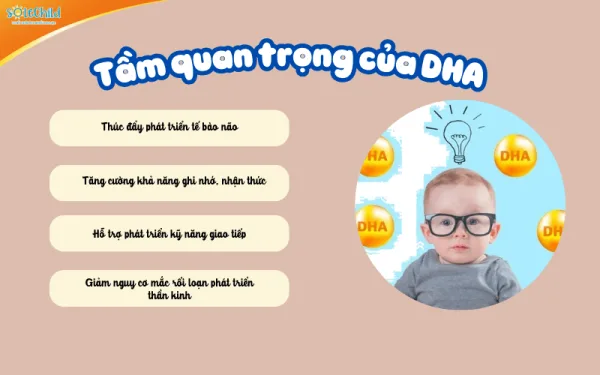 DHA phát triển trí não cho trẻ từ sơ sinh bổ sung như thế nào an toàn và hiệu quả?