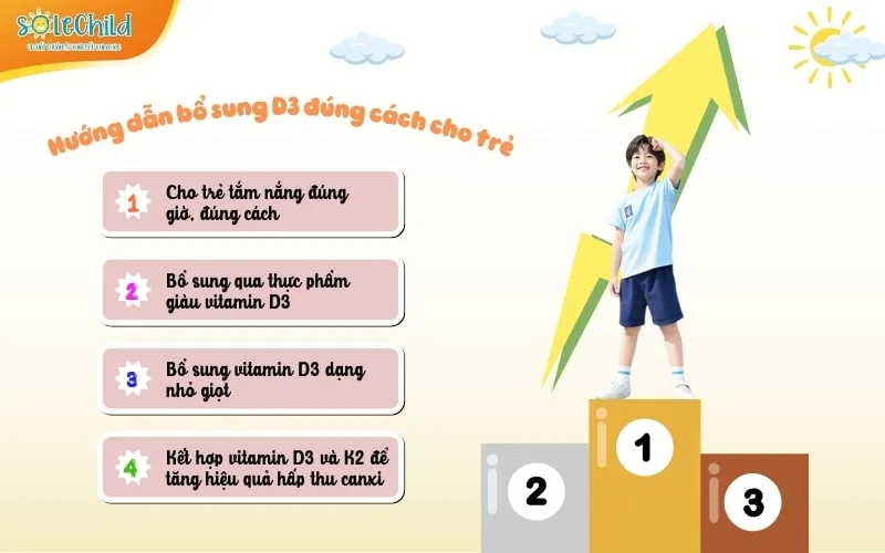 Trẻ thiếu D3: Nguyên nhân, dấu hiệu nhận biết và cách bổ sung an toàn cho trẻ Trẻ thiếu D3: Nguyên nhân, dấu hiệu nhận biết và cách bổ sung an toàn cho trẻ