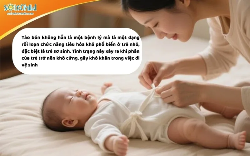 Trẻ sơ sinh bị táo bón: Nguyên nhân, dấu hiệu và cách phòng ngừa cho mẹ Trẻ sơ sinh bị táo bón: Nguyên nhân, dấu hiệu và cách phòng ngừa cho mẹ