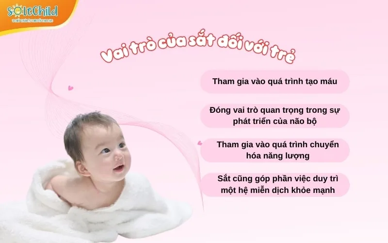 Những dấu hiệu trẻ thiếu sắt mẹ cần nhận biết sớm để xử lý đúng Những dấu hiệu trẻ thiếu sắt mẹ cần nhận biết sớm để xử lý đúng
