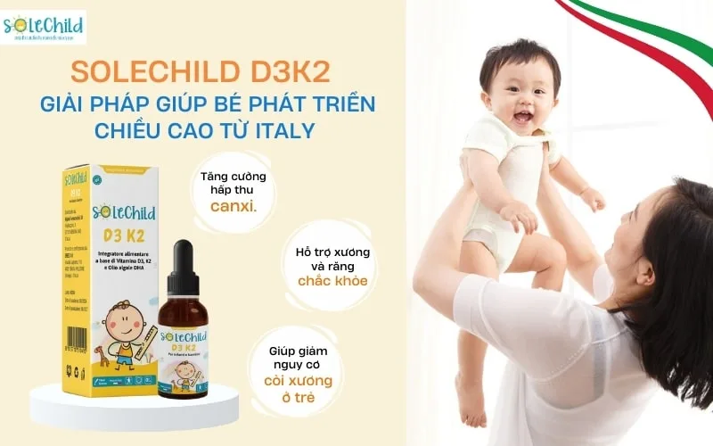 Nên uống D3 hay D3K2 cho trẻ sơ sinh: Đâu là lựa chọn tốt nhất? Nên uống D3 hay D3K2 cho trẻ sơ sinh: Đâu là lựa chọn tốt nhất?