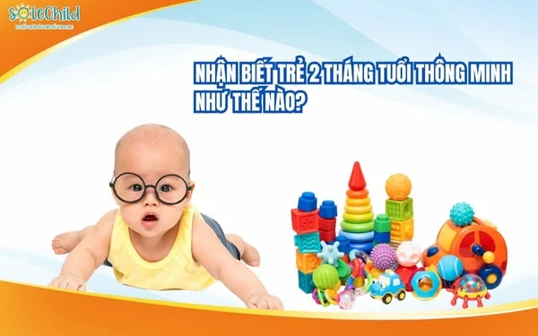 Cách giúp mẹ nhận biết trẻ 2 tháng tuổi thông minh