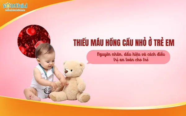 Thiếu máu hồng cầu nhỏ ở trẻ em: Nguyên nhân, dấu hiệu và cách điều trị an toàn cho trẻ