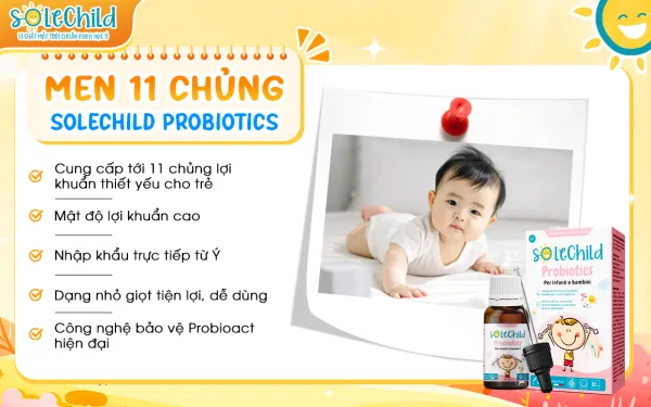 Men 11 chủng uống cách kháng sinh bao lâu? 5 lưu ý quan trọng mẹ cần biết 5 ưu điểm vượt trội của men 11 chủng