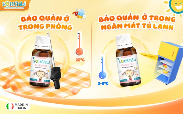 Men 11 chủng nên bảo quản ở nhiệt độ thường hoặc ngăn mát tủ lạnh sau khi mở nắp 
