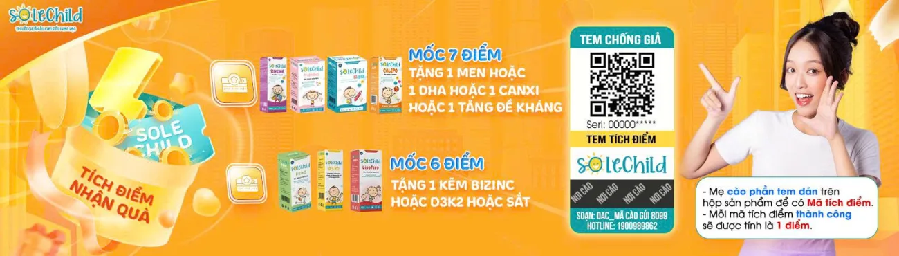 Chương trình tích điểm đổi quà Solechild